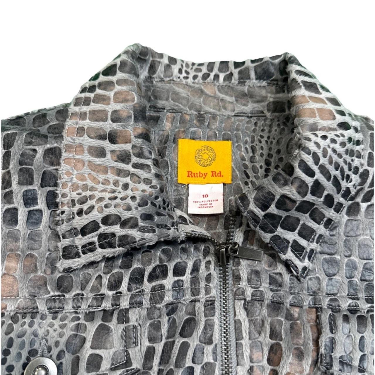 Ruby Rd. Women's Jacket - Grey/Multi - M – Ruby R… - image 4