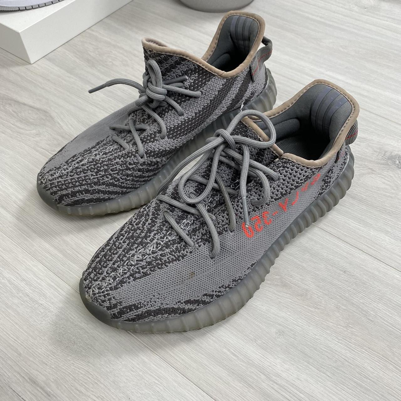 Authentic Yeezy 350 v2 Beluga 2.0 grey... - Depop