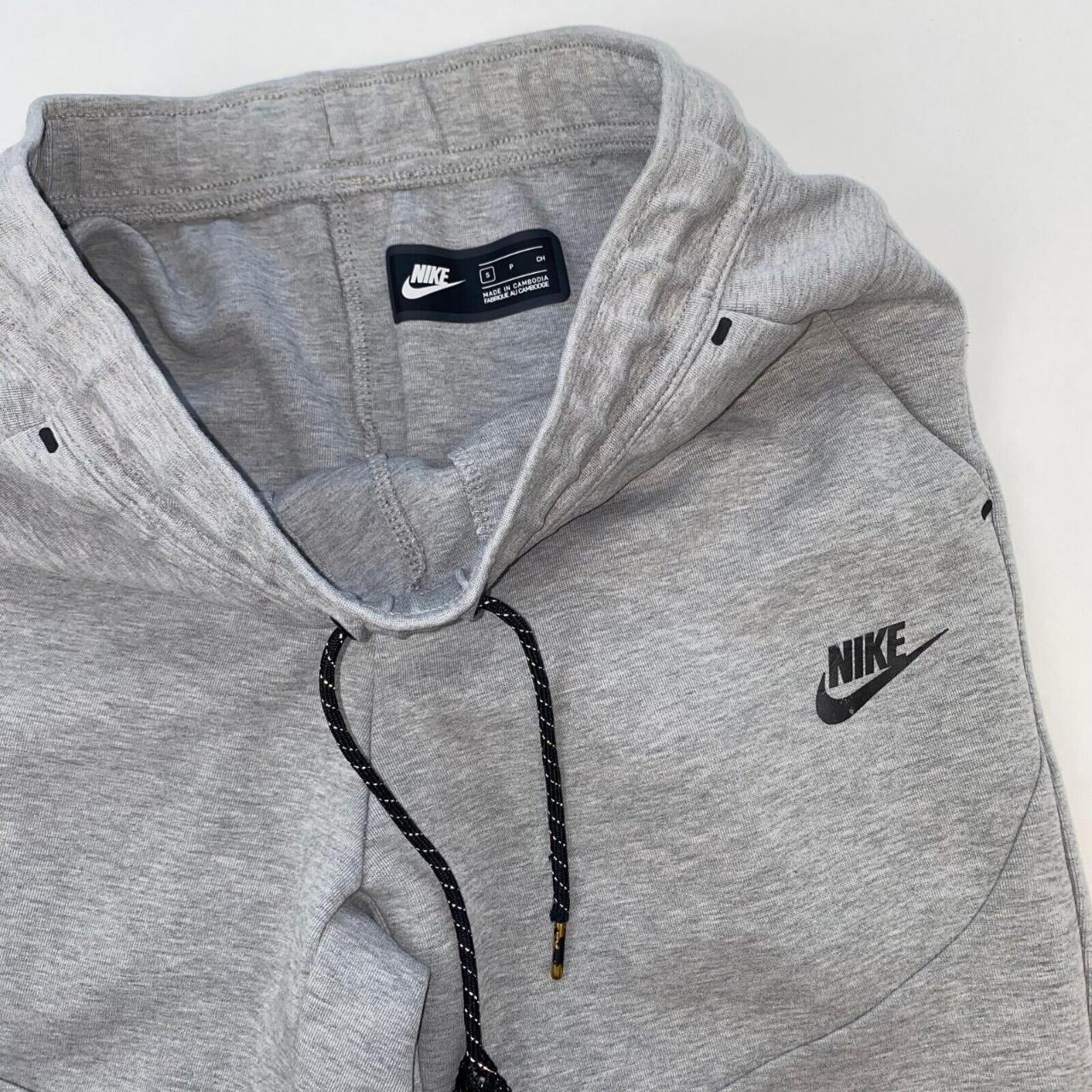 mens grey nike tech joggers