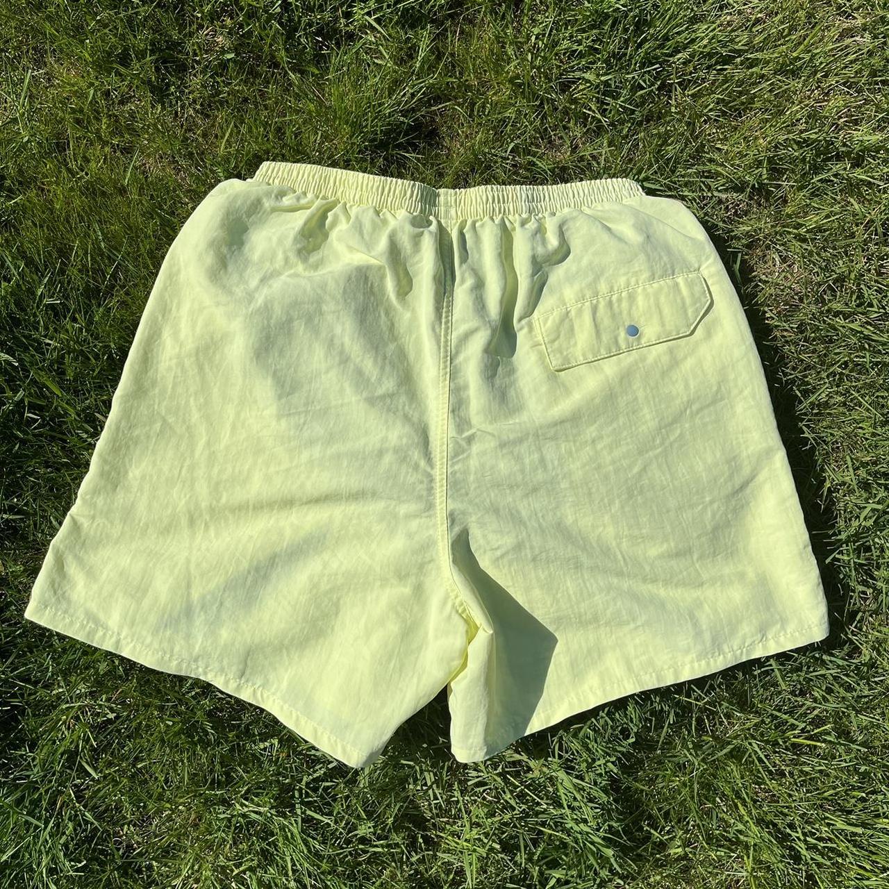 Patagonia Men's Yellow Shorts Depop