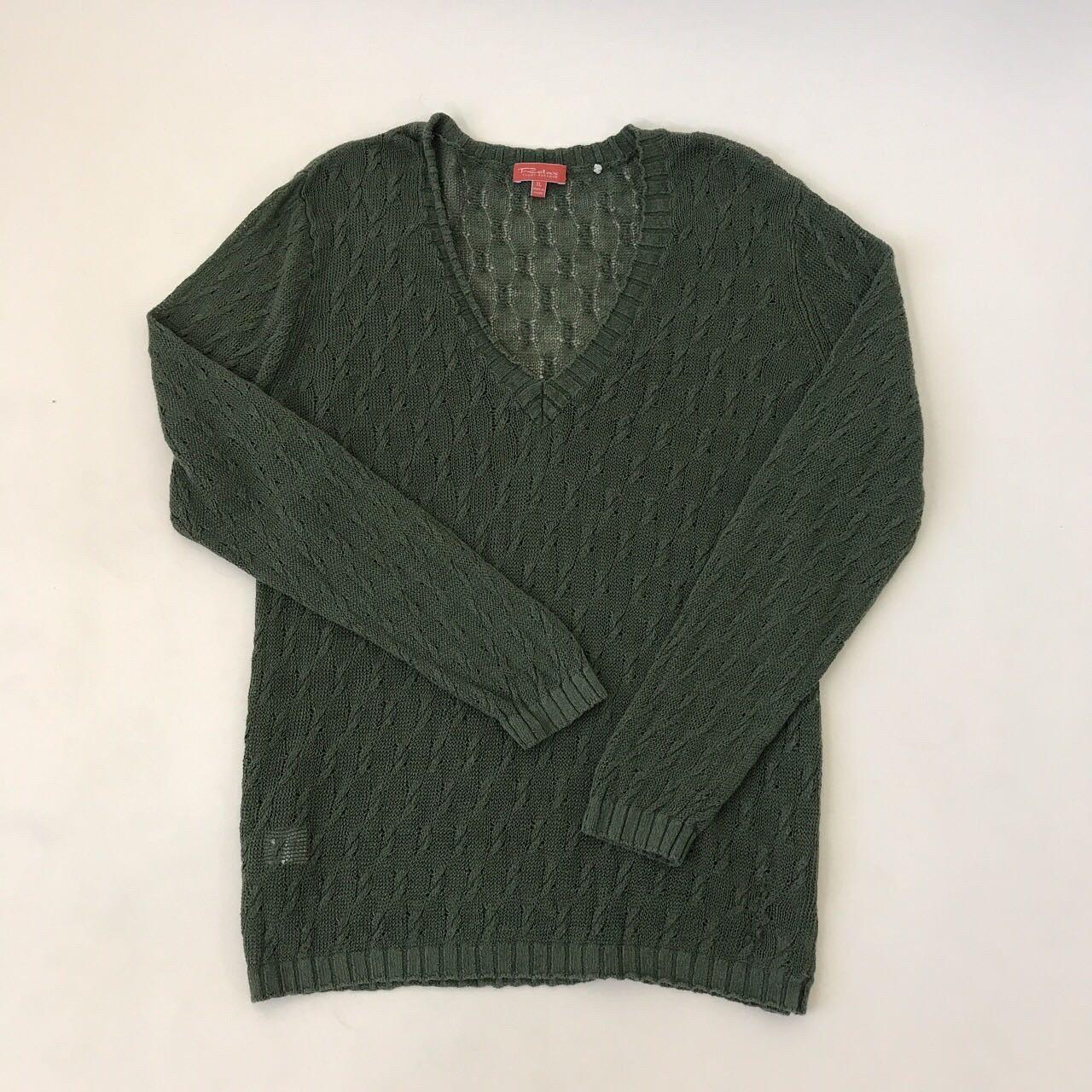 Tommy Bahama Women's Green Jumper (3)