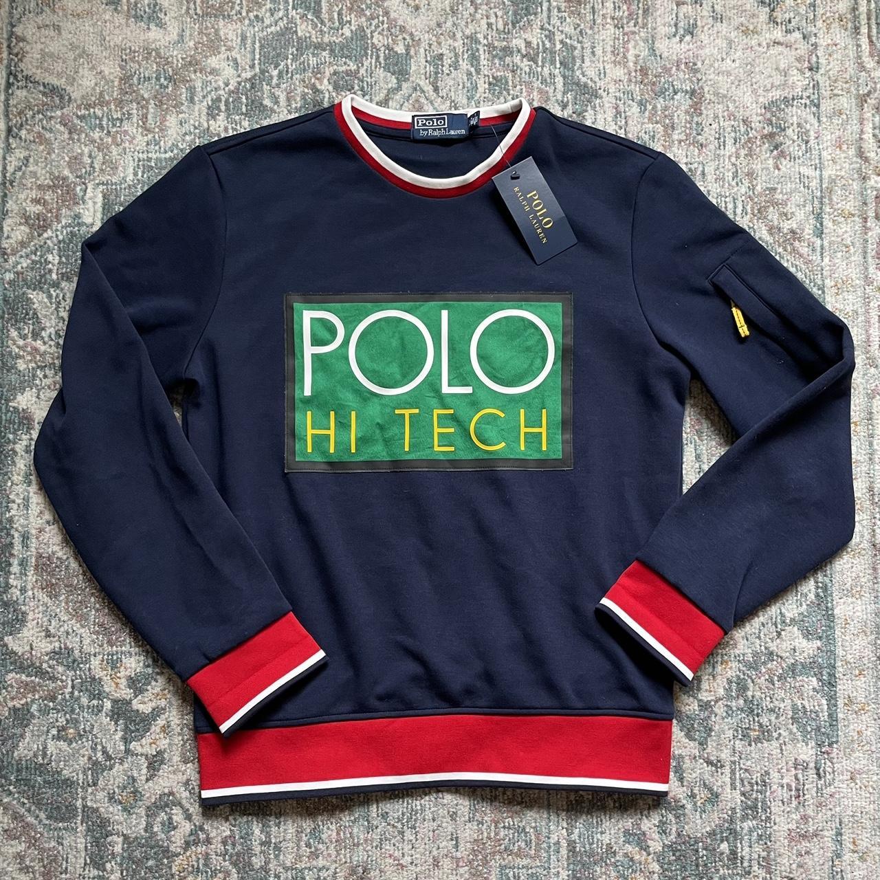 Polo hi tech sweatshirt BNWT Arm pocket Size S