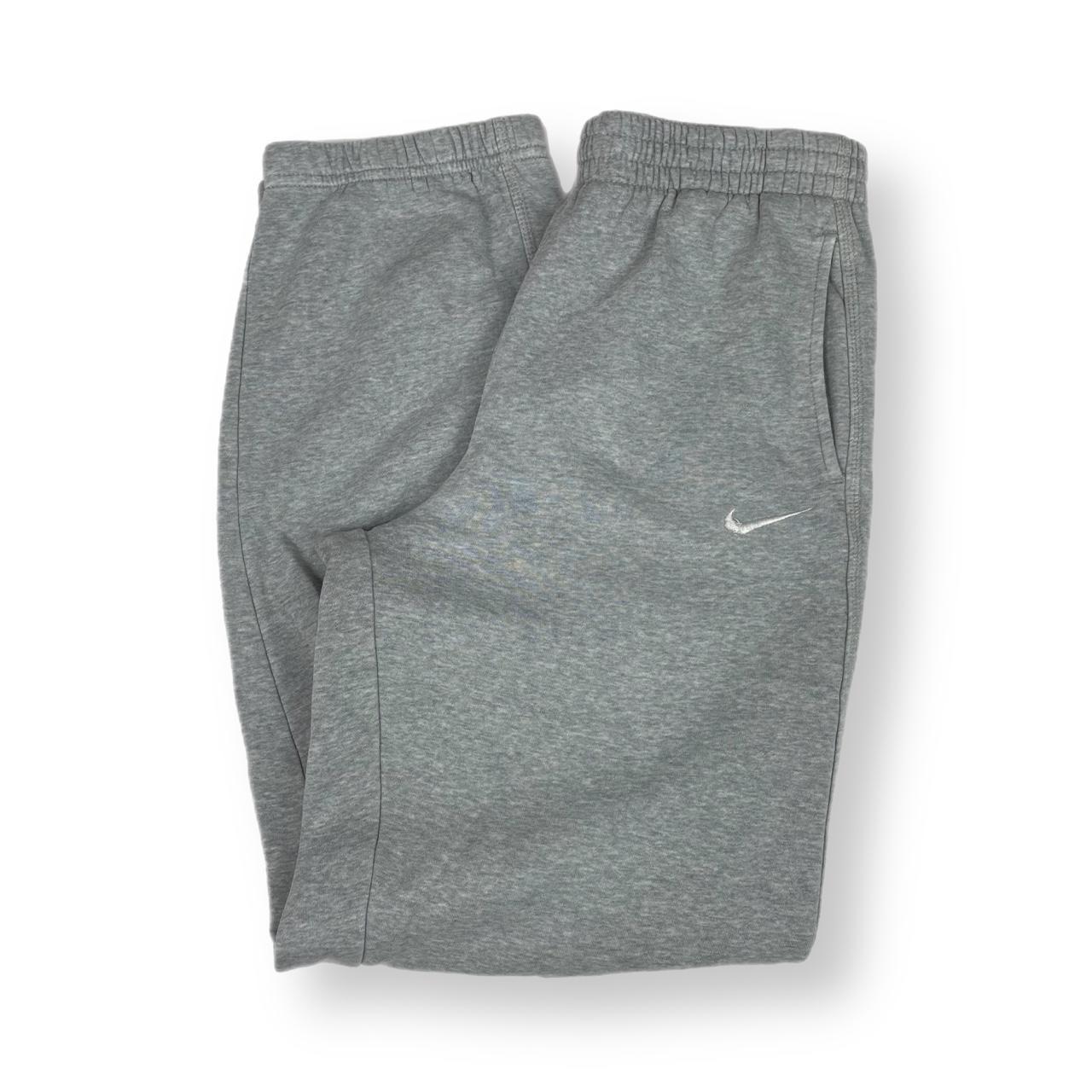 Nike Men's White and Grey Joggerstracksuits Depop