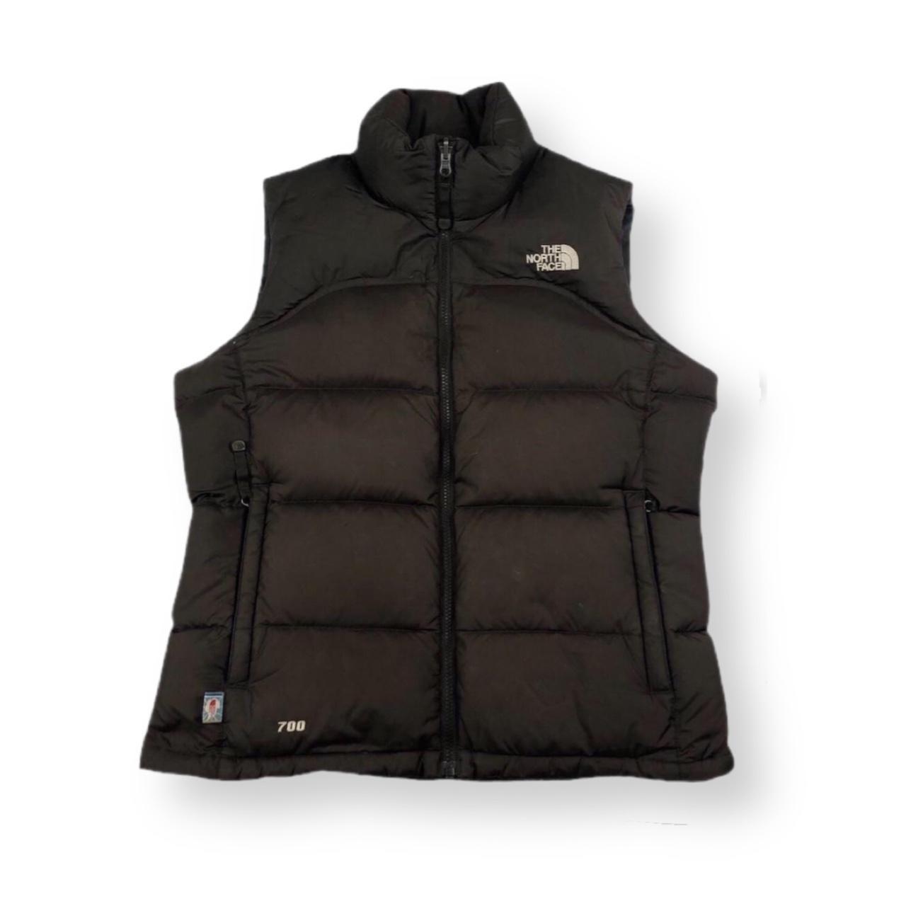 VINTAGE NORTH FACE BODY WARMER 700 down, brown +... Depop