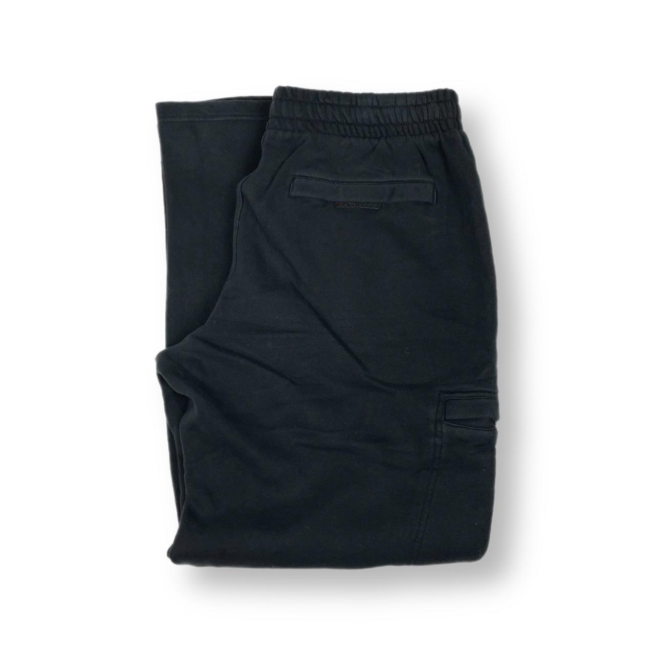 VINTAGE NIKE CARGO JOGGERS black + white colourway,... Depop