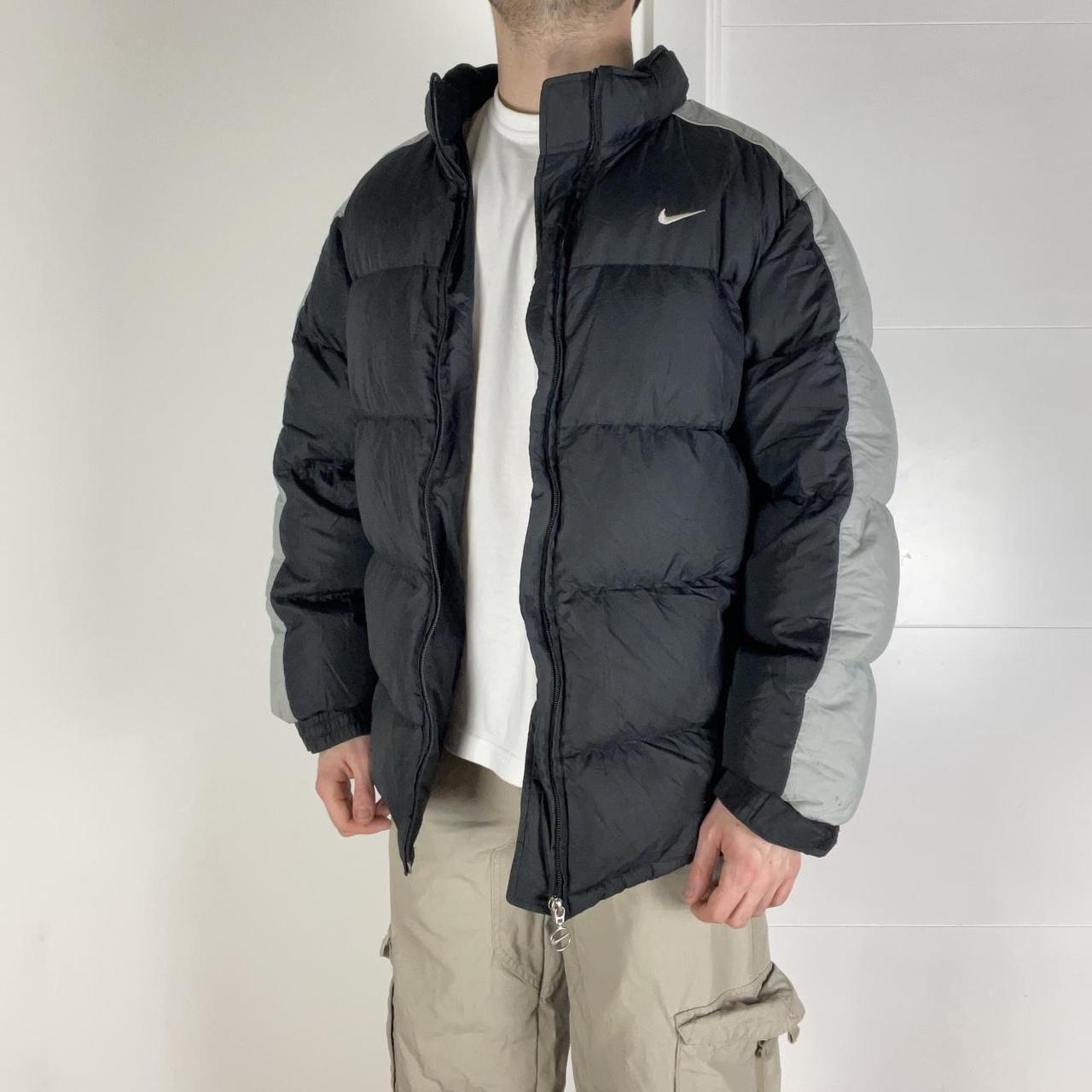 nike puffer jacket mens vintage