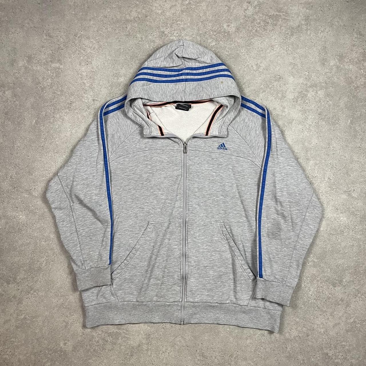 VINTAGE ADIDAS PERFORMANCE ESSENTIALS ZIP Depop