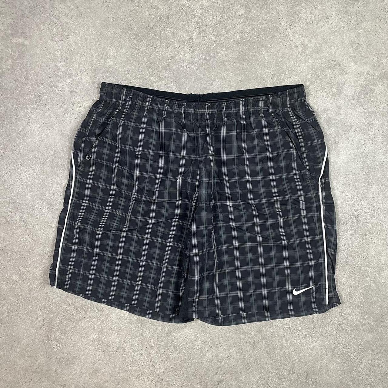 nike checkered shorts