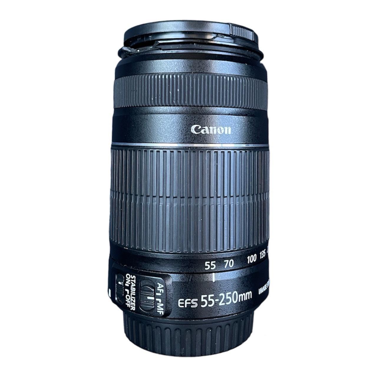 canon efs 55-250mm lens the lens is in used... - Depop