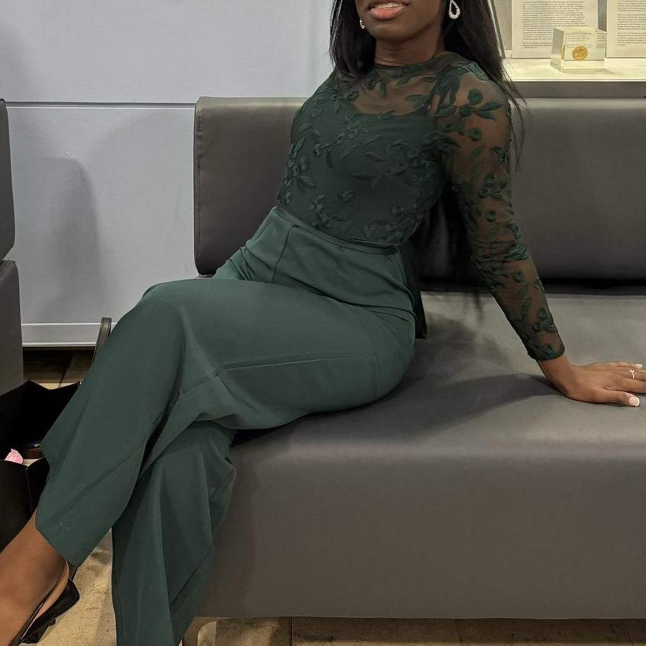 Debenhams green jumpsuit on sale