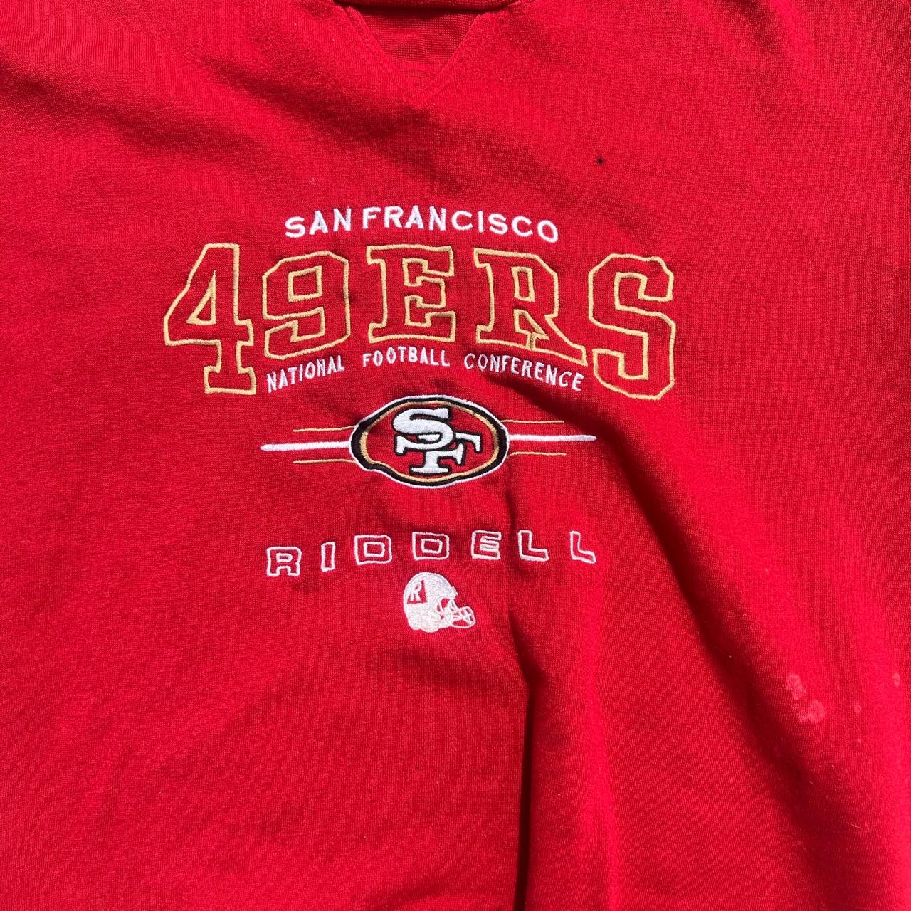 Vintage San Francisco 49ers Crewneck Sweatshirt Home - Depop