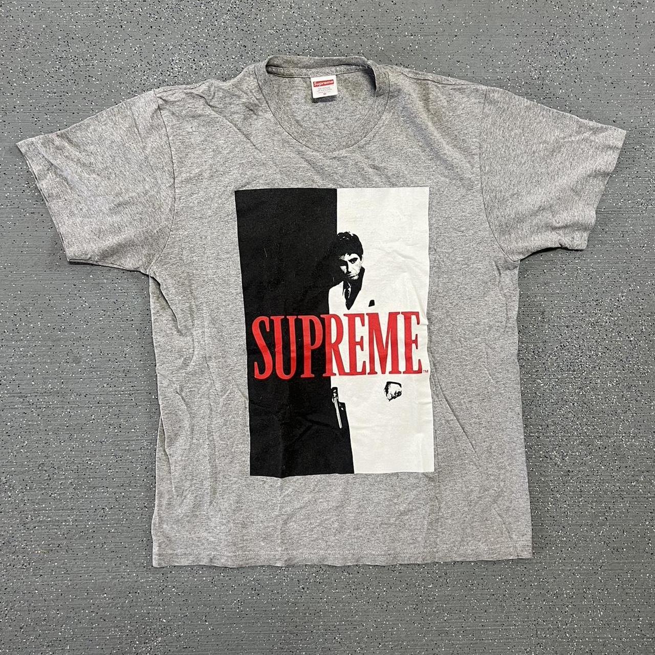 RARE* supreme Scarface tee Size: M Pit to pit:... - Depop