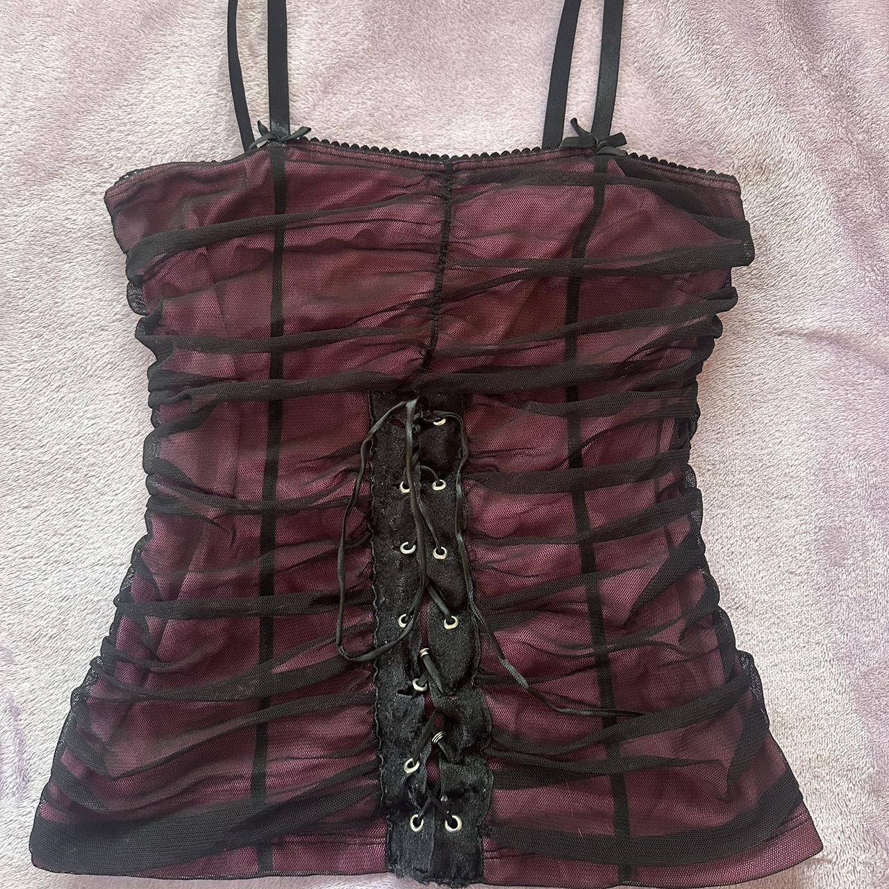 Morbid Threads high quality Corset Top