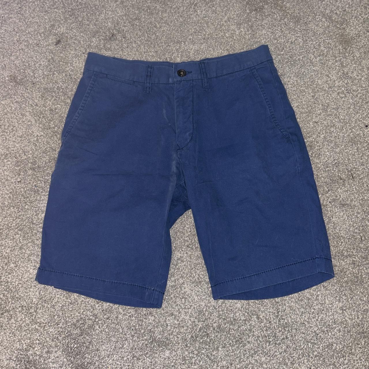 Mens Tommy Hilfiger Navy Blue Shorts Size 30 10/10... - Depop