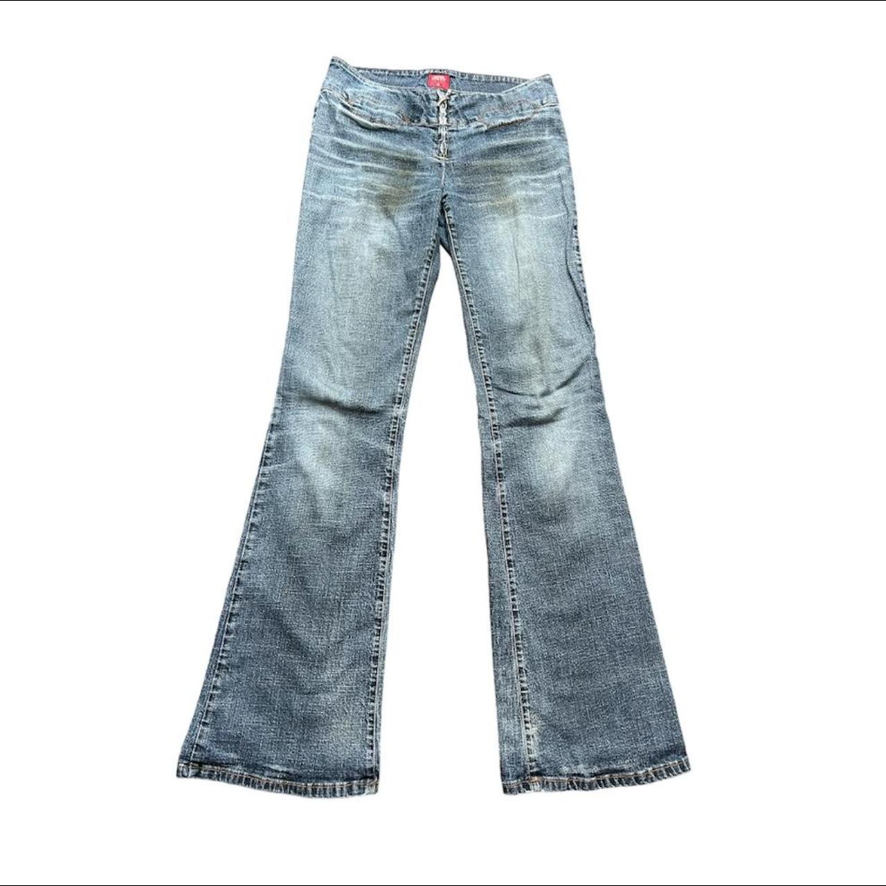 low waisted jeans ★ vintage y2k miss sixty low... - Depop