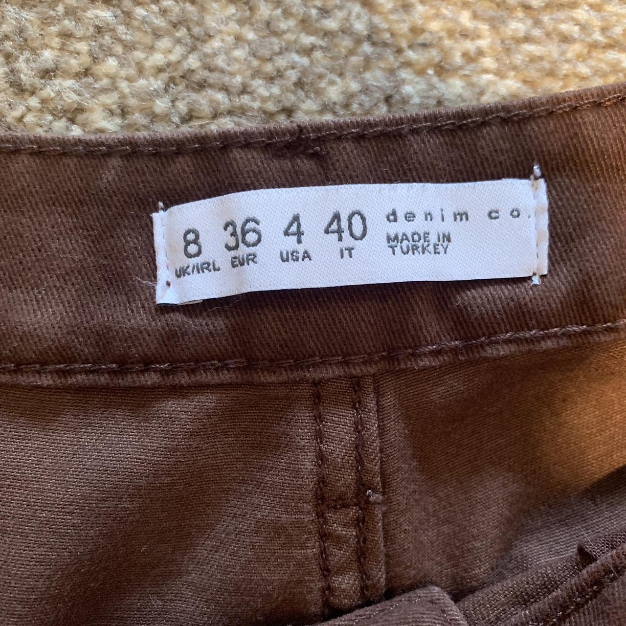 Primark brown cargo pants. Super soft material just... - Depop