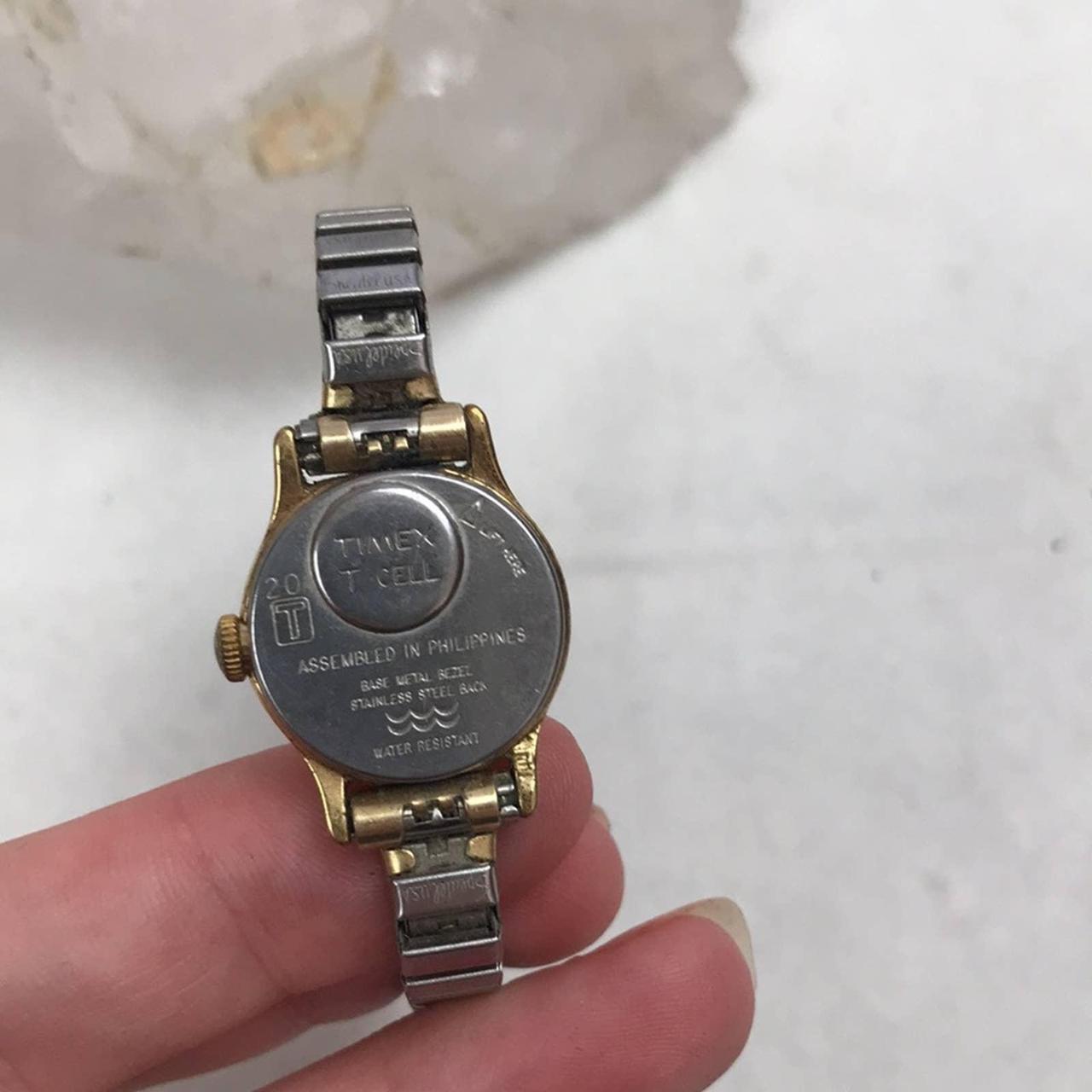 Timex Women's Gold Watch | Depop