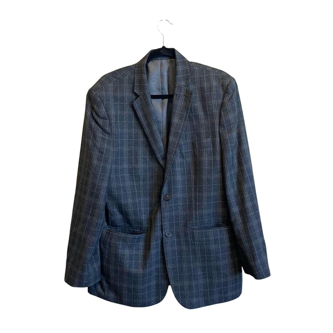 Source Unknown Men's Tailored jacket - Grey/Tan –… - image 1