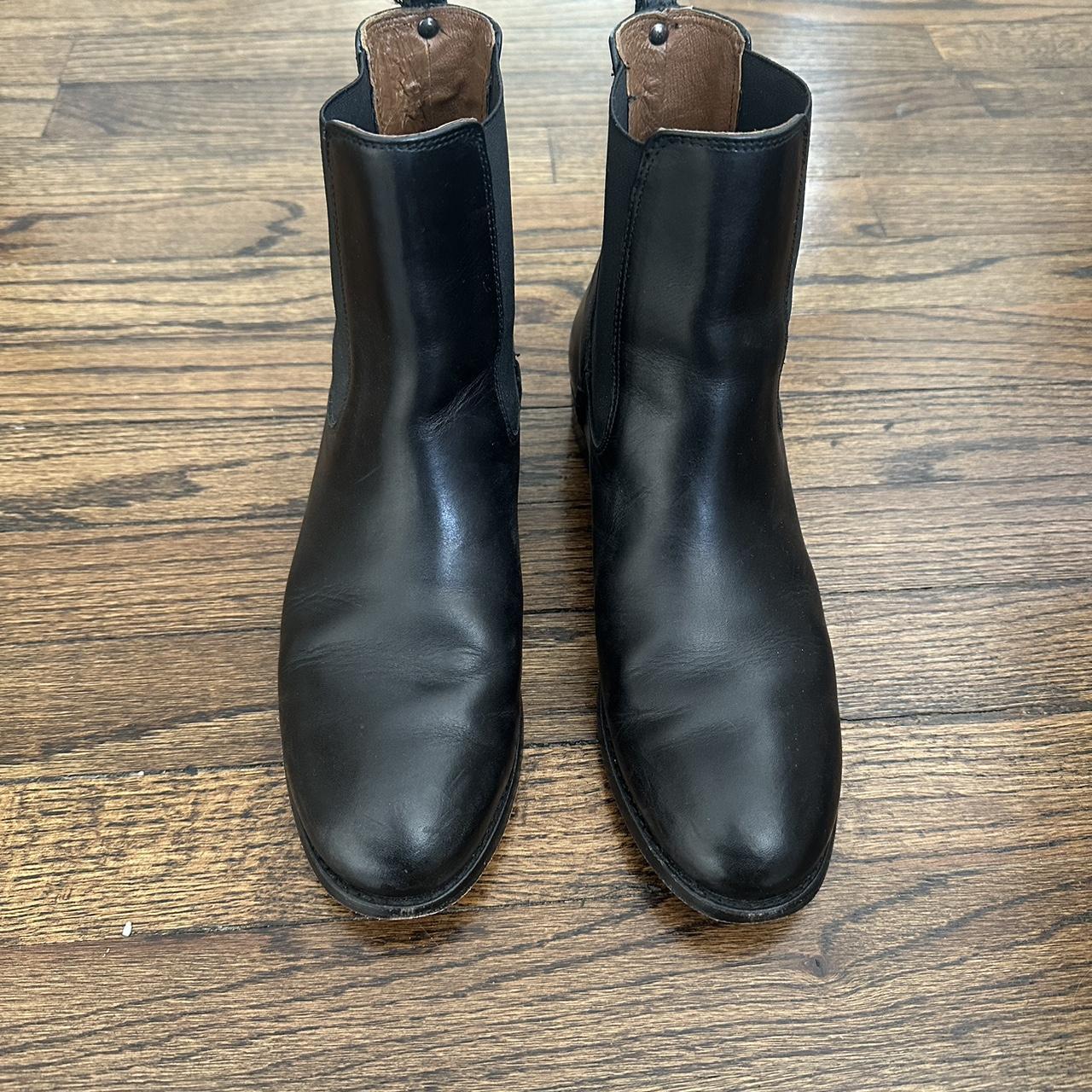 Frye anna leather chelsea boot hotsell