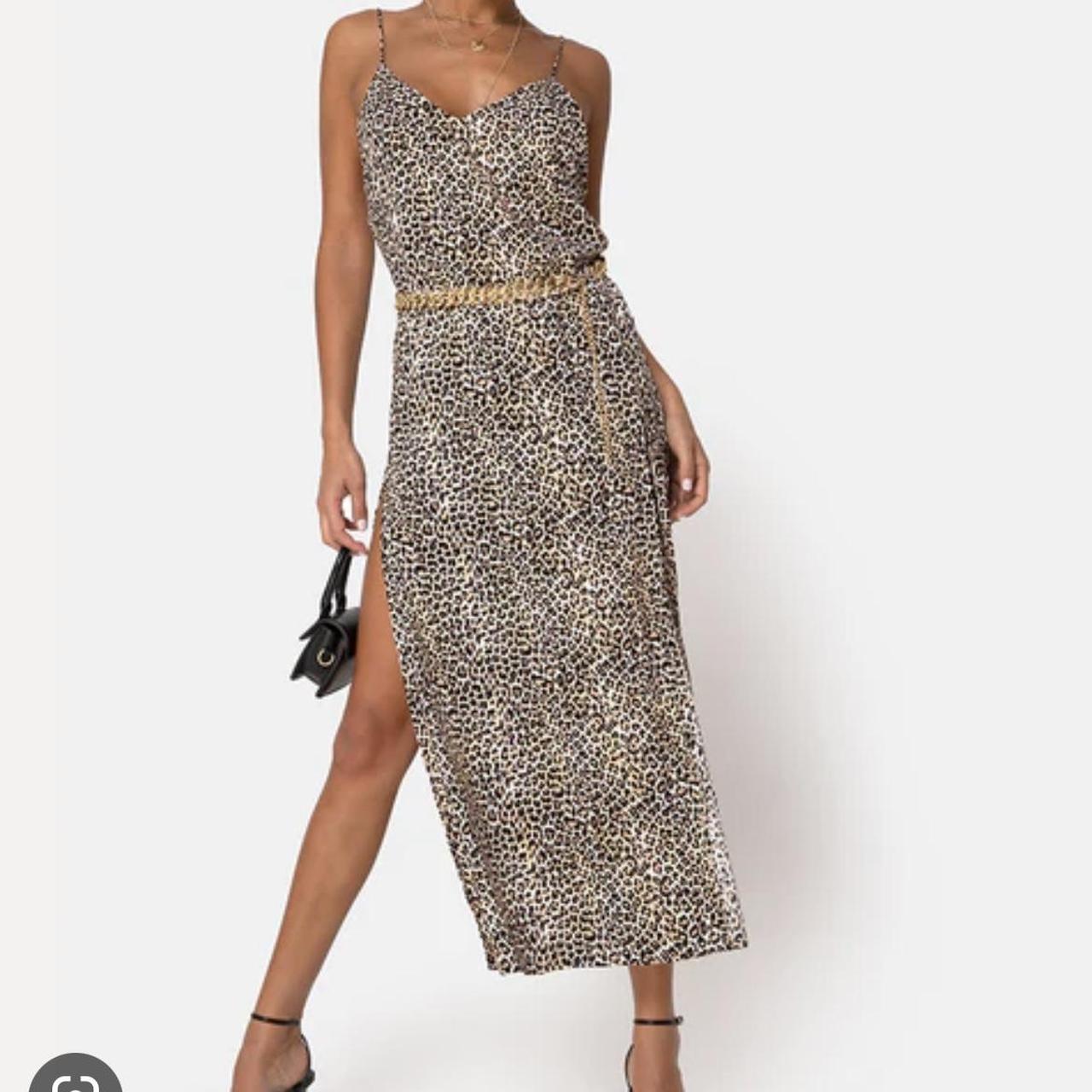 Motel leopard print dress hotsell