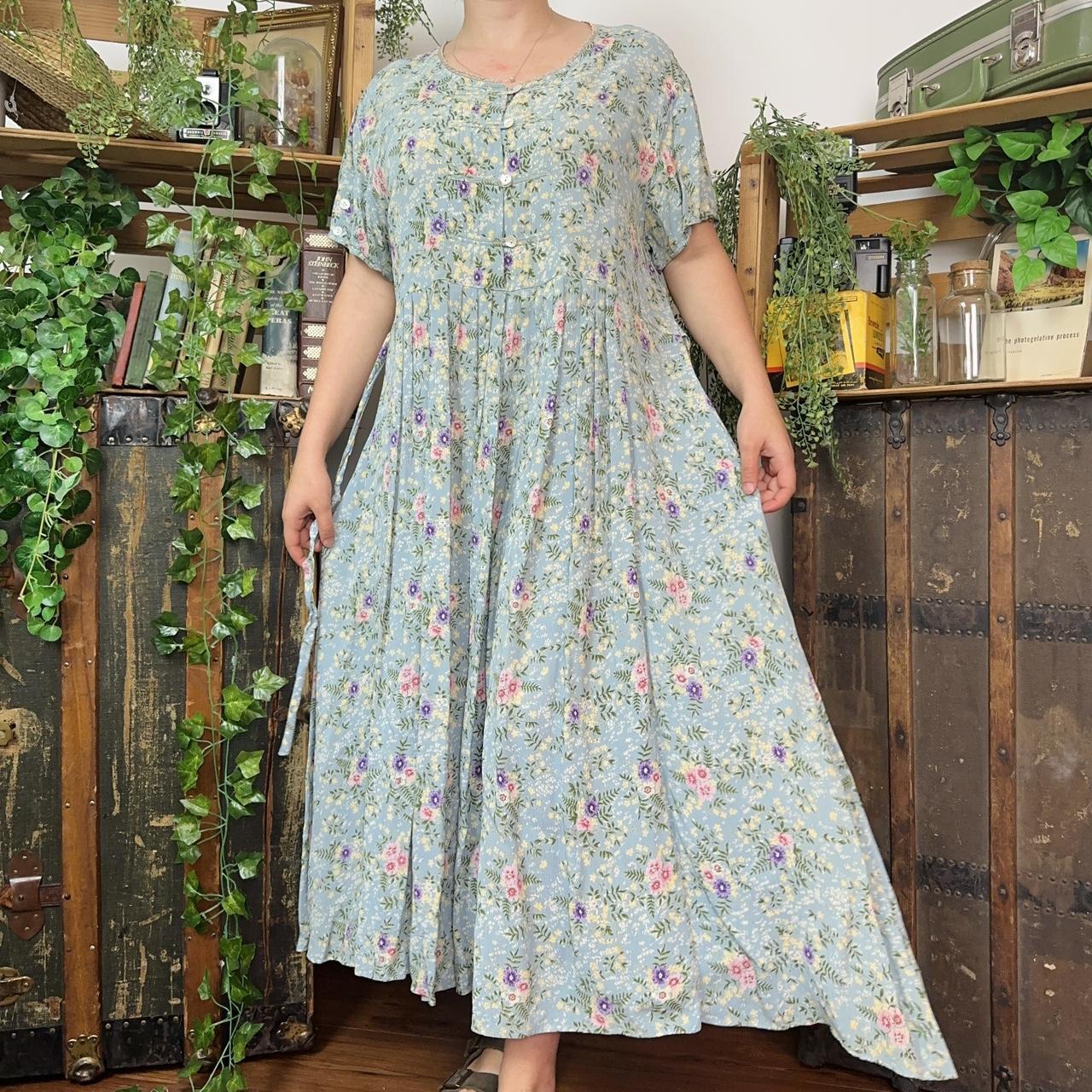 BACK OPEN GATHER DRESS　ameri vintage Ameri（アメリ）の「BACK OPEN GATHER DRESS（ワンピース）」 - WEAR