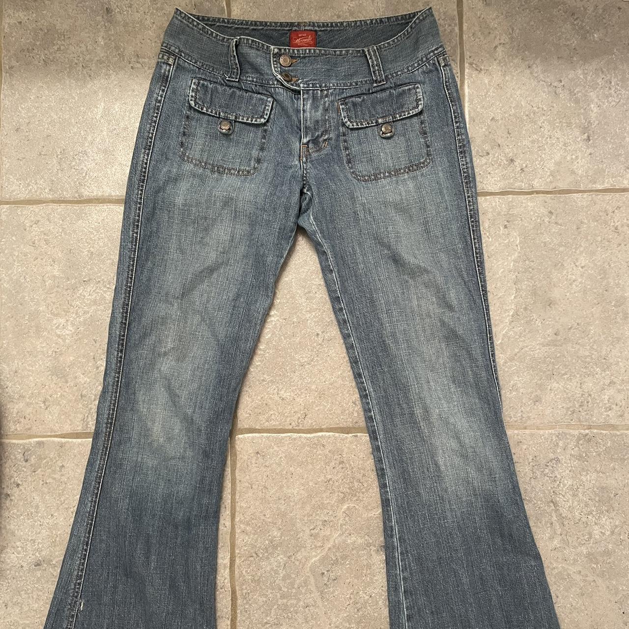 Vintage Abercrombie Jeans Size- 6 (fits more like a... - Depop