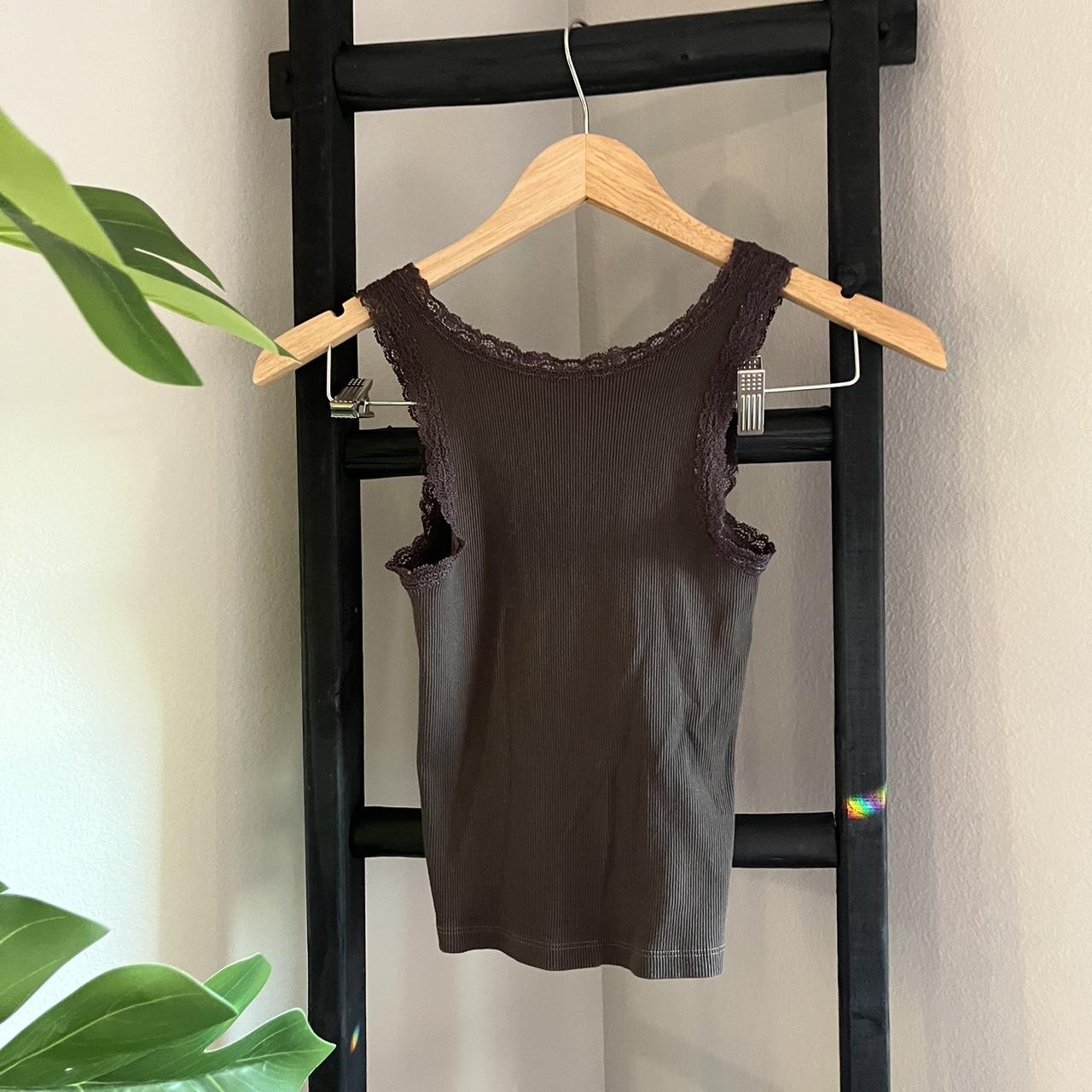 Brandy Melville Women's Brown Vests-tanks-camis (4)