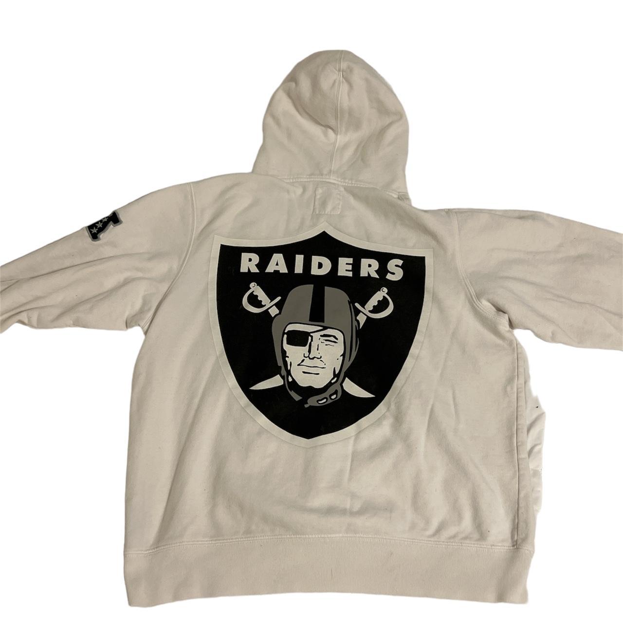 Supreme NFL x Raiders x '47 hooded sweatshirt... - Depop