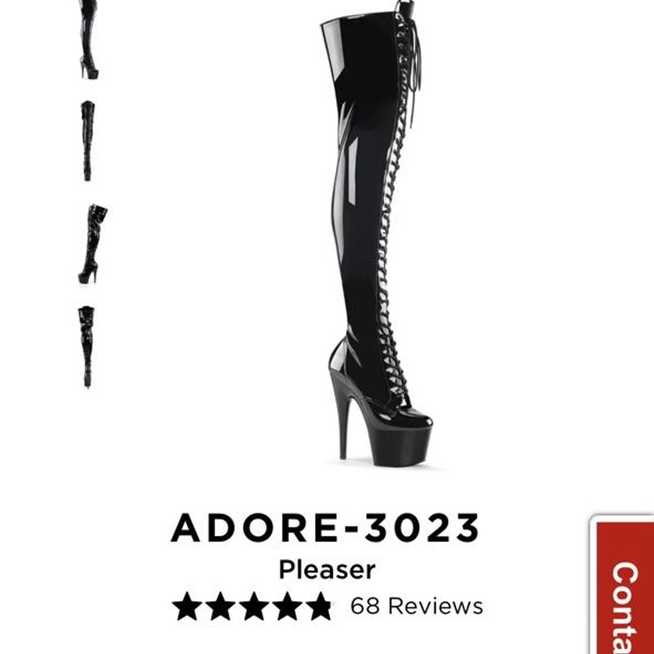 pleaser boots uk