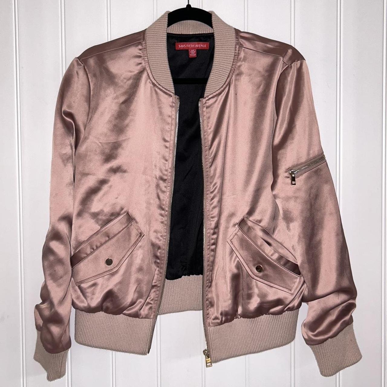 Saks fifth avenue bomber on sale jacket