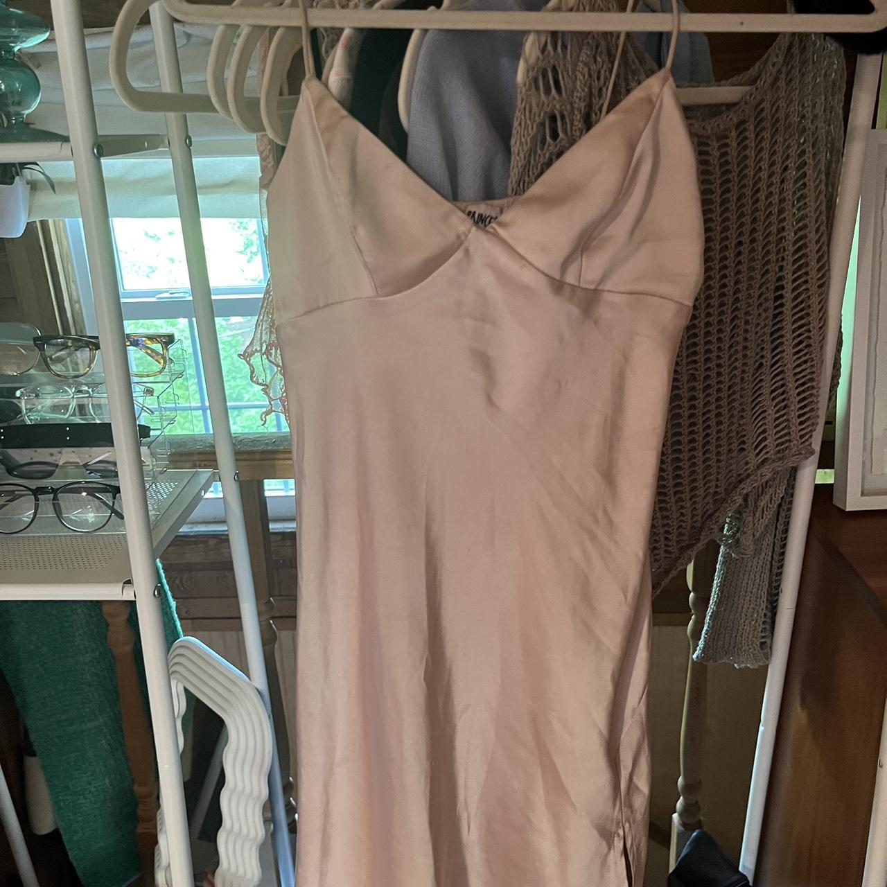 princess polly silk slip mini dress Depop