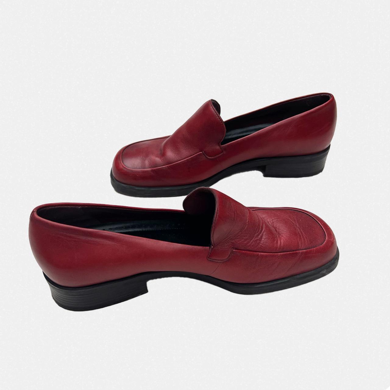 Red naturalizer leather loafers size woman's 8. 1