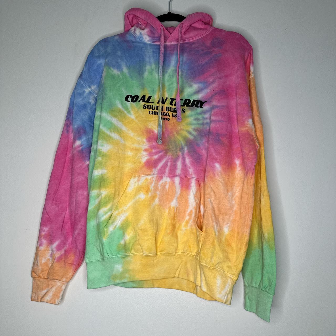 Womens Chicago Tie Dye Hoodie