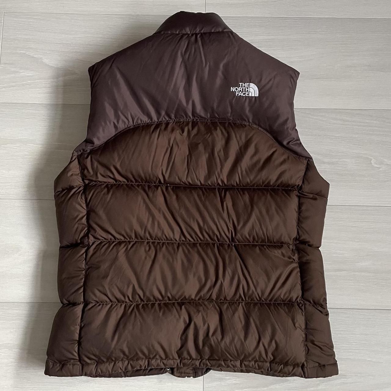 The North Face Women's Brown Gilet | Depop