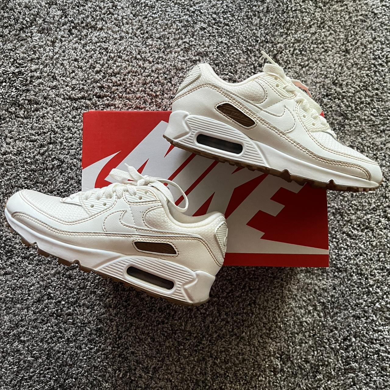 Nike Women's Sneakers White/Cream US – Nike Air Max 90s