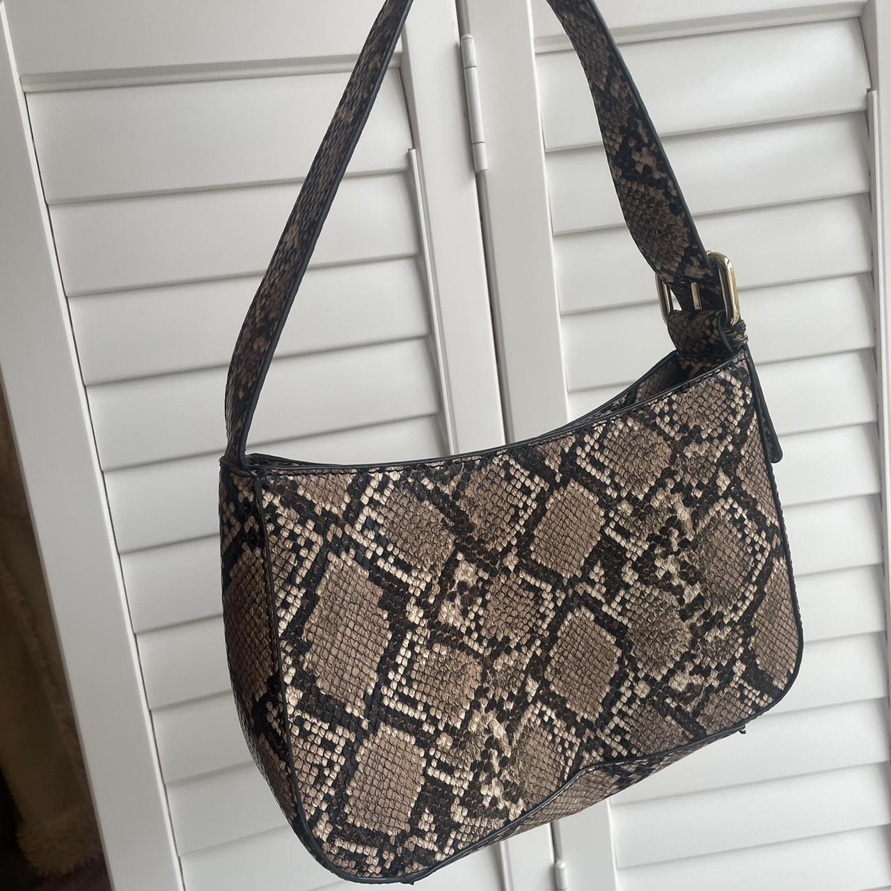 Brandy Melville snakeskin print baguette bag Perfect... Depop