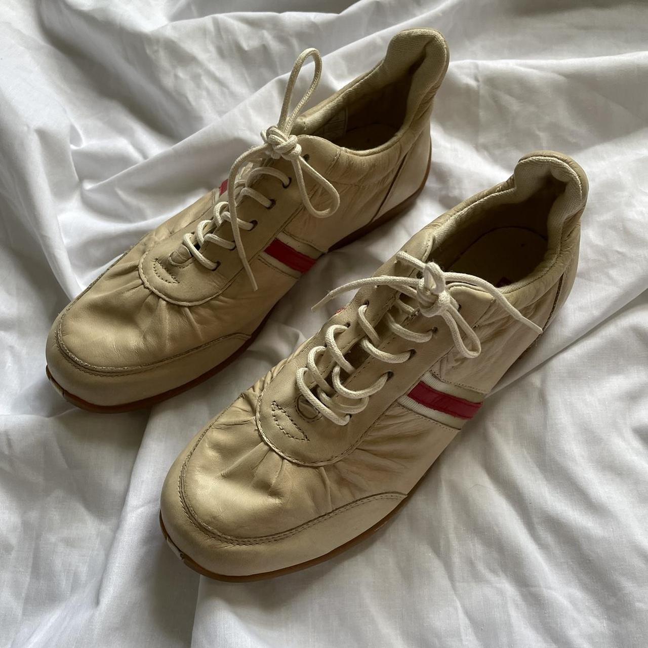 Vintage early 2000s Diesel moto trainers UK size 4 - Depop