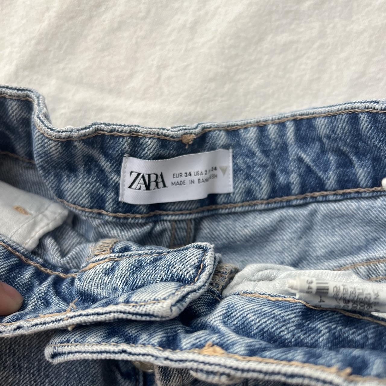 Zara Women's Blue Shorts (3)