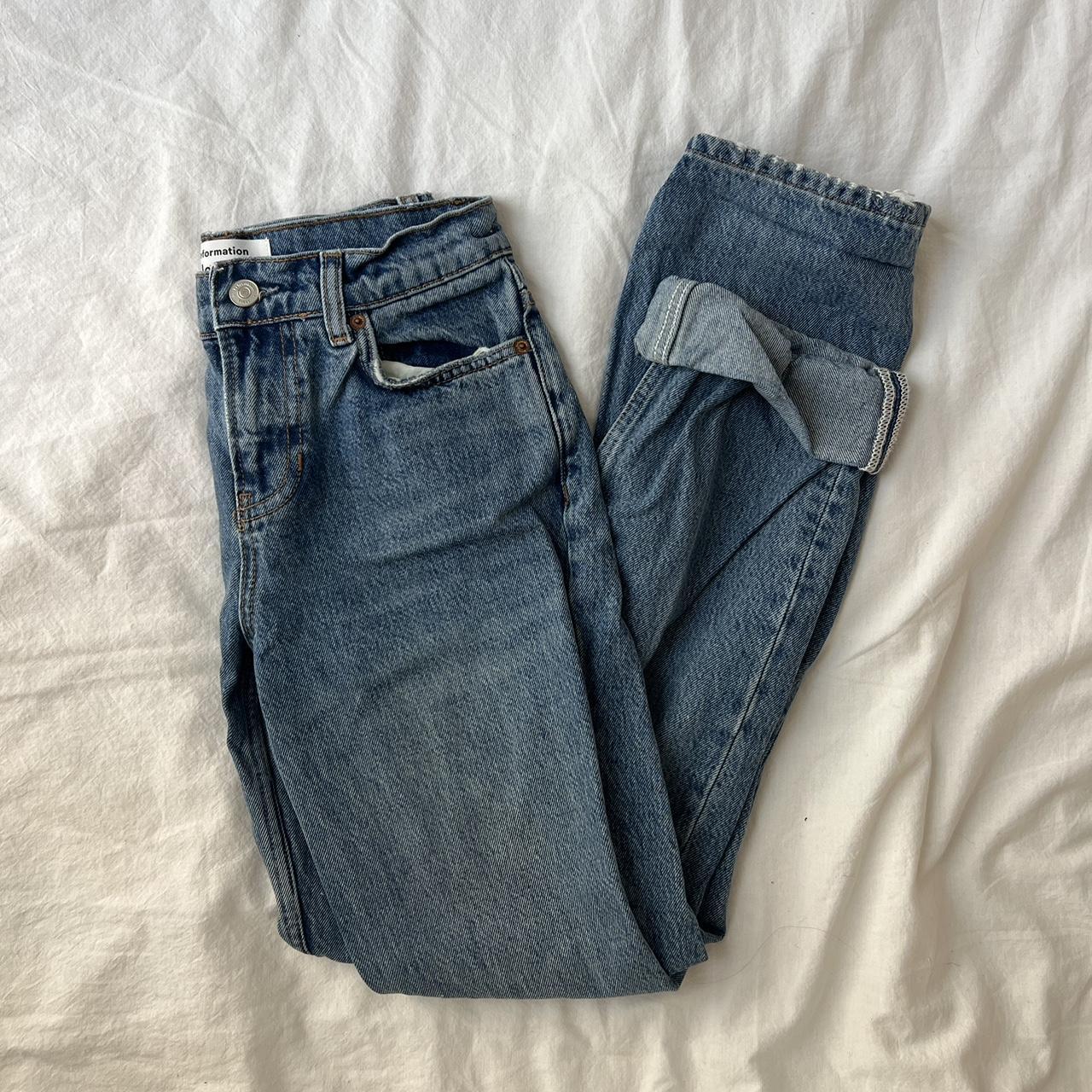 REFORMATION LOW RISE JEANS so cute and slouchy.... - Depop