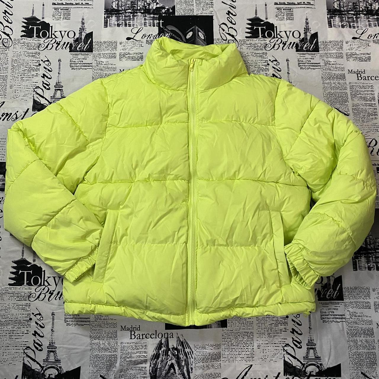 forever 21 lime green jacket