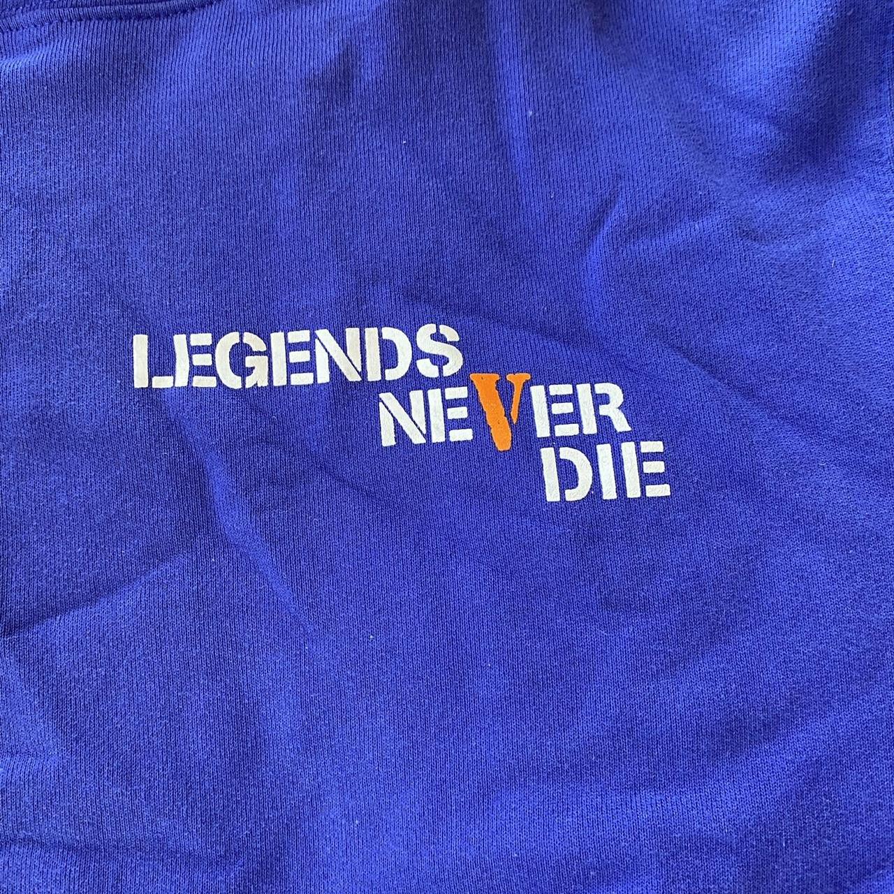 Juice WRLD LEGENDS NEVER DIE VLONE HOODIE MEDIUM