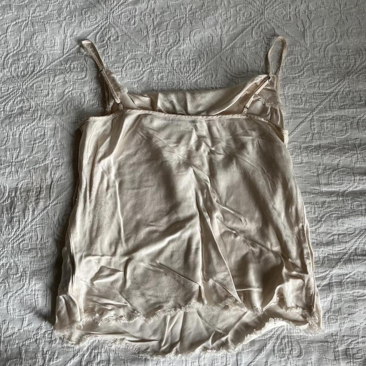 Beautiful ballet pink satin cowl neck cami 🩰💗 (super... Depop