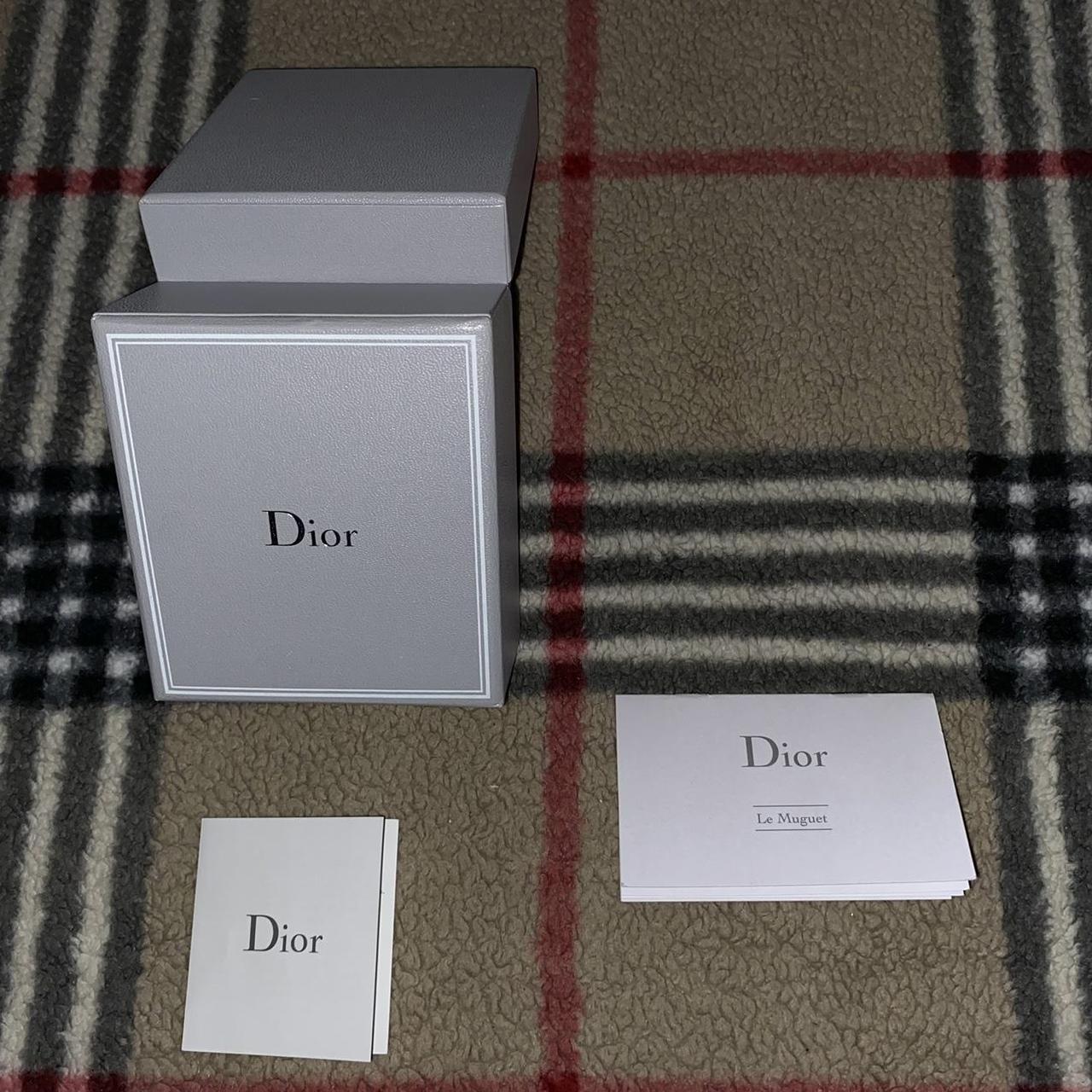 Dior Women's Grey and Silver Accessory | Depop