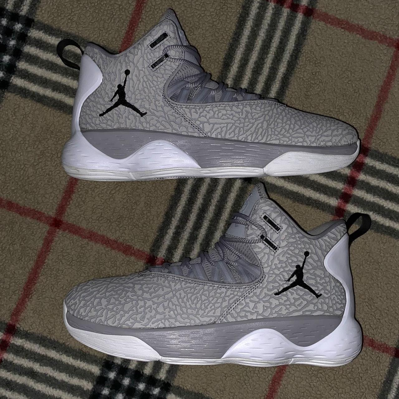 2018 Air Jordan Super.Fly MVP L Cement Grey Depop