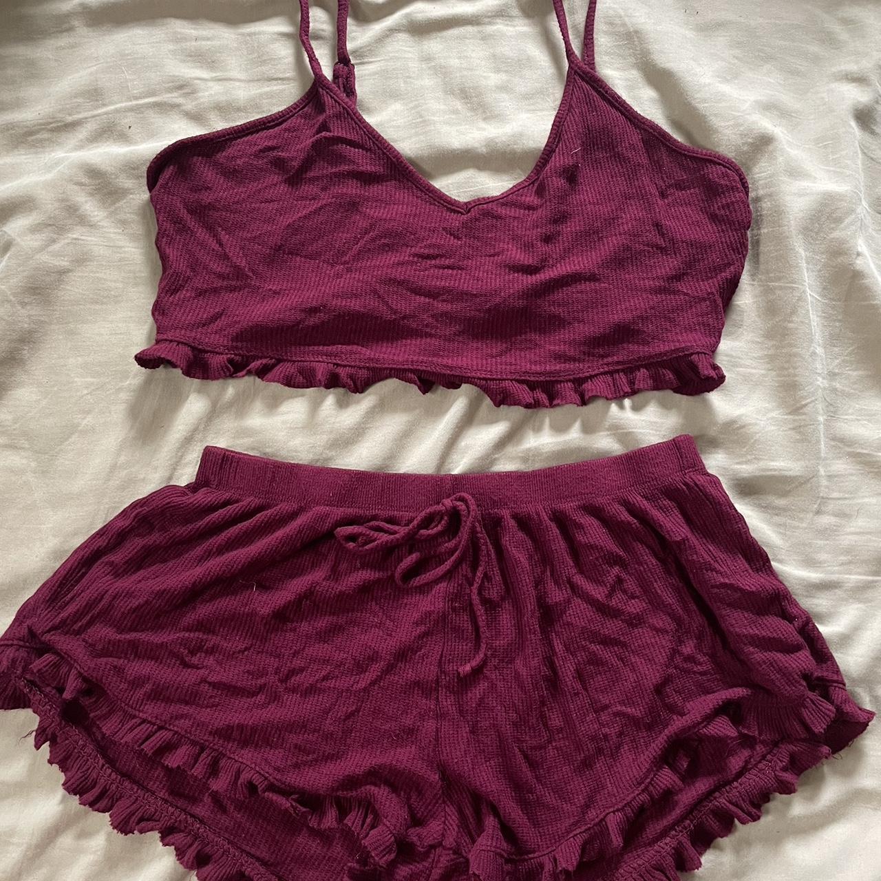 Fashion Nova Pajama Set Soooo cute and comfy Size... Depop