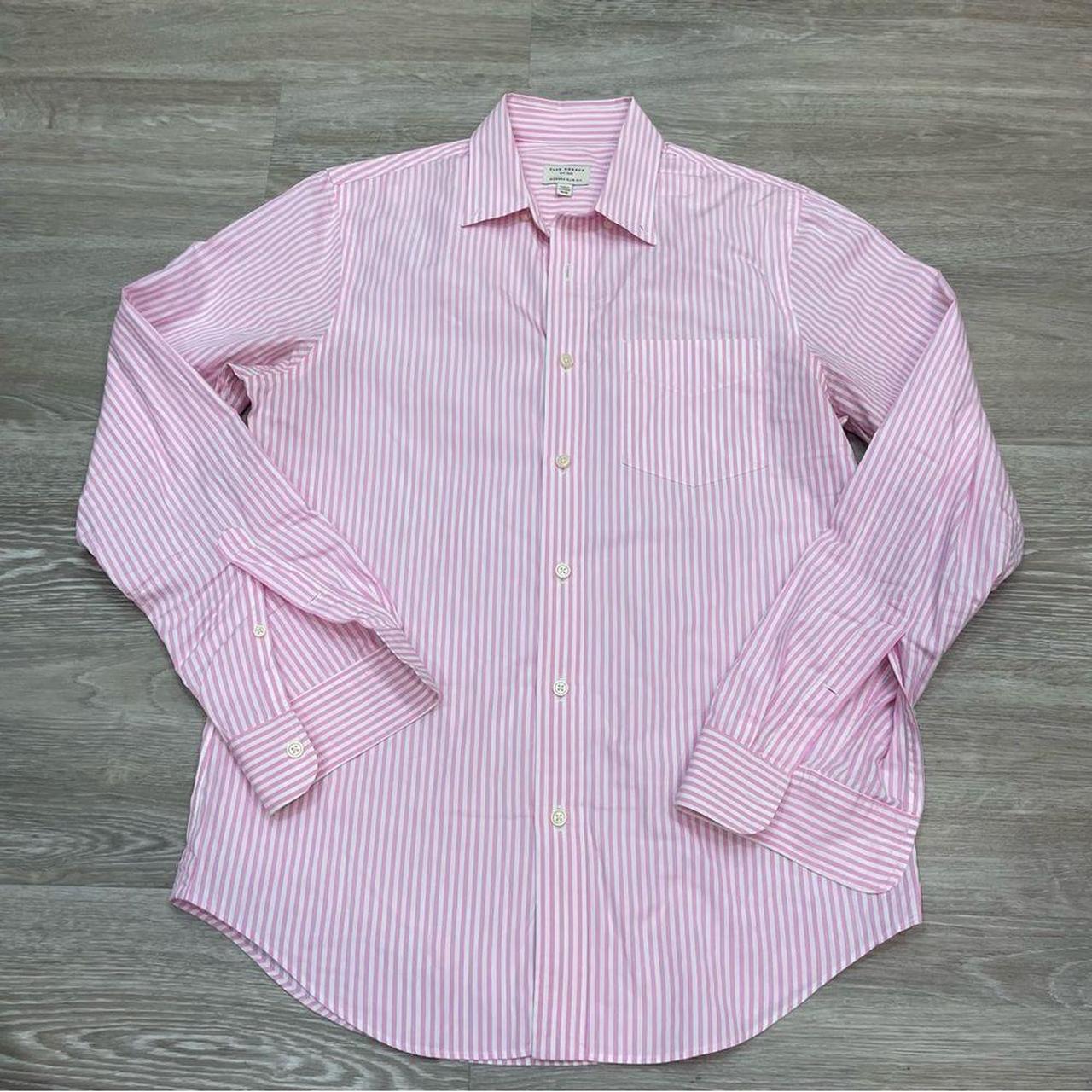 Club Monaco Men's Pink Shirt | Depop