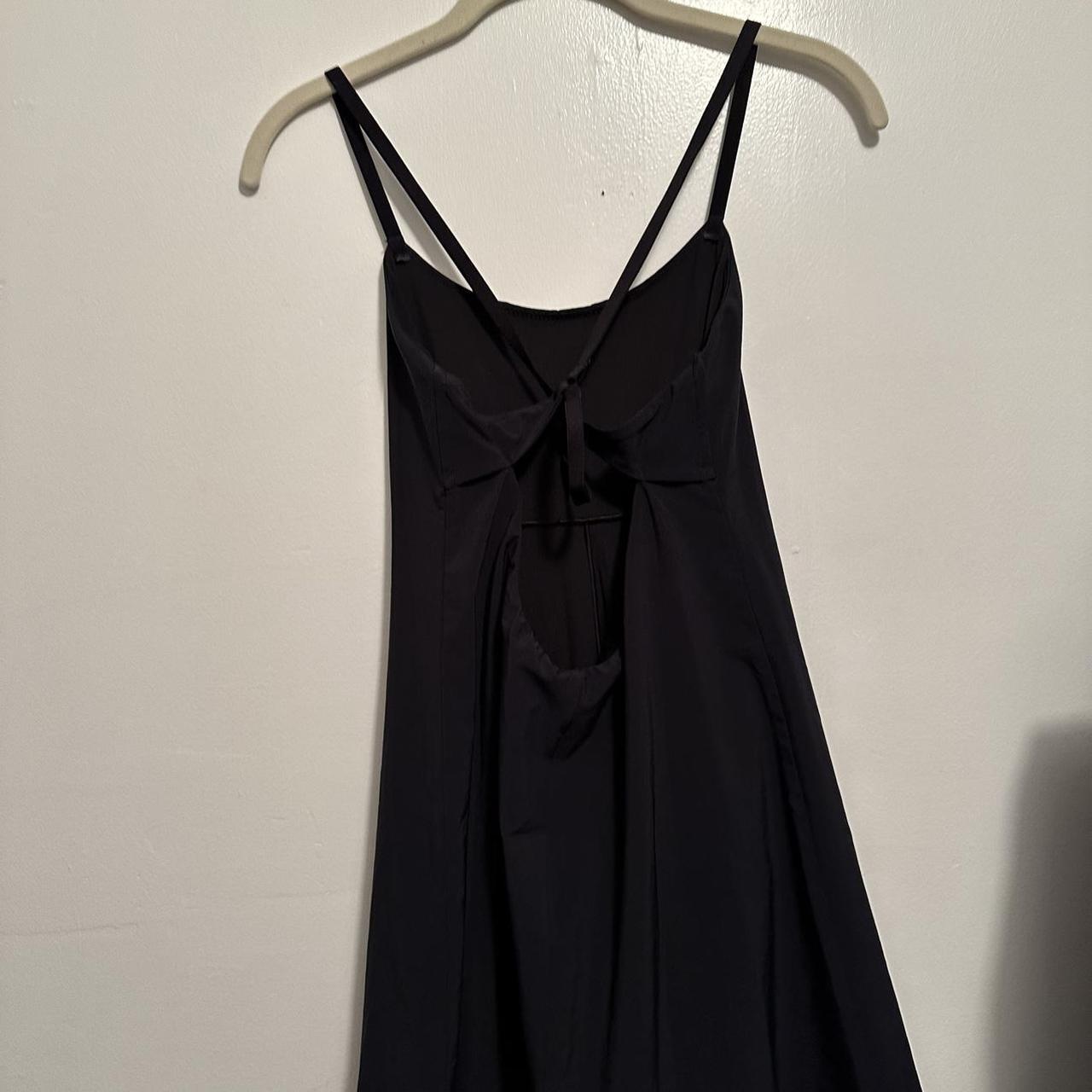 Aerie Women's Black Dress | Depop