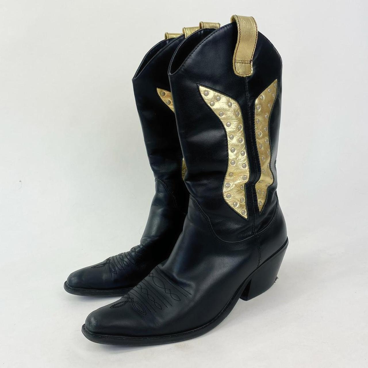 ann demeulemeester buckled leather ankle boots