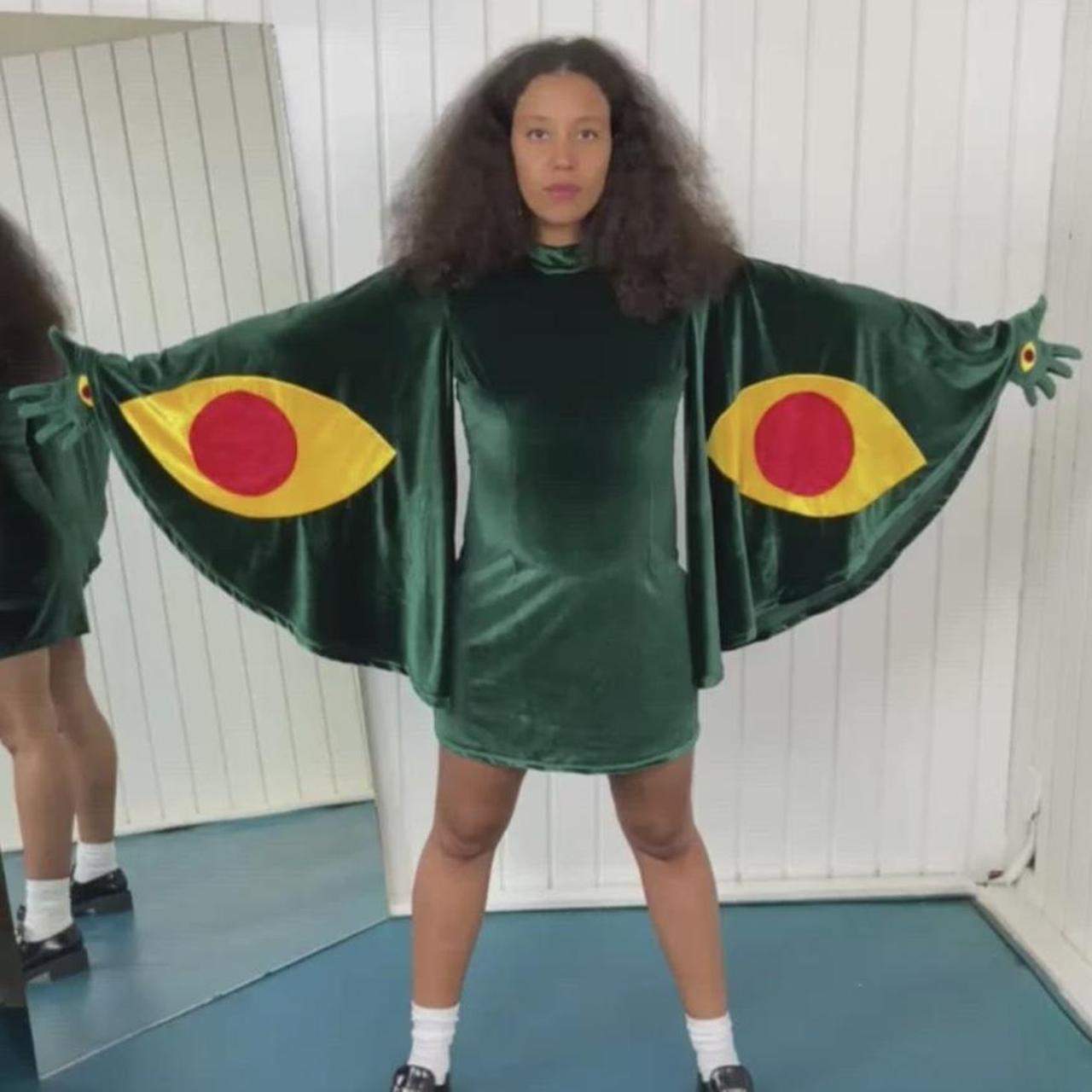 Fashion brand company moth dress Depop