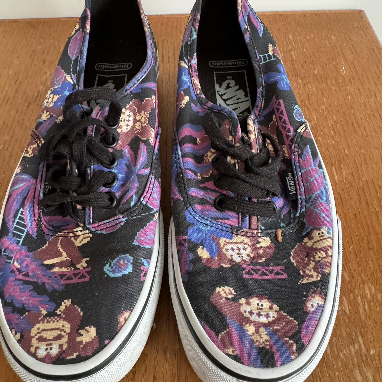 Vans nintendo donkey fashion kong